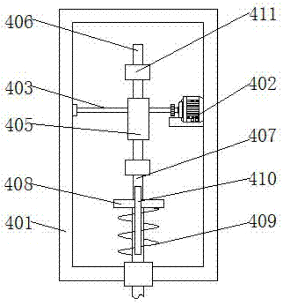 Plate punching device for computer case