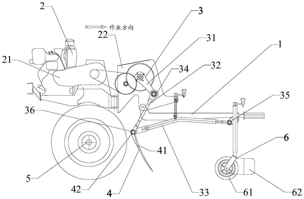 Ridge holing device