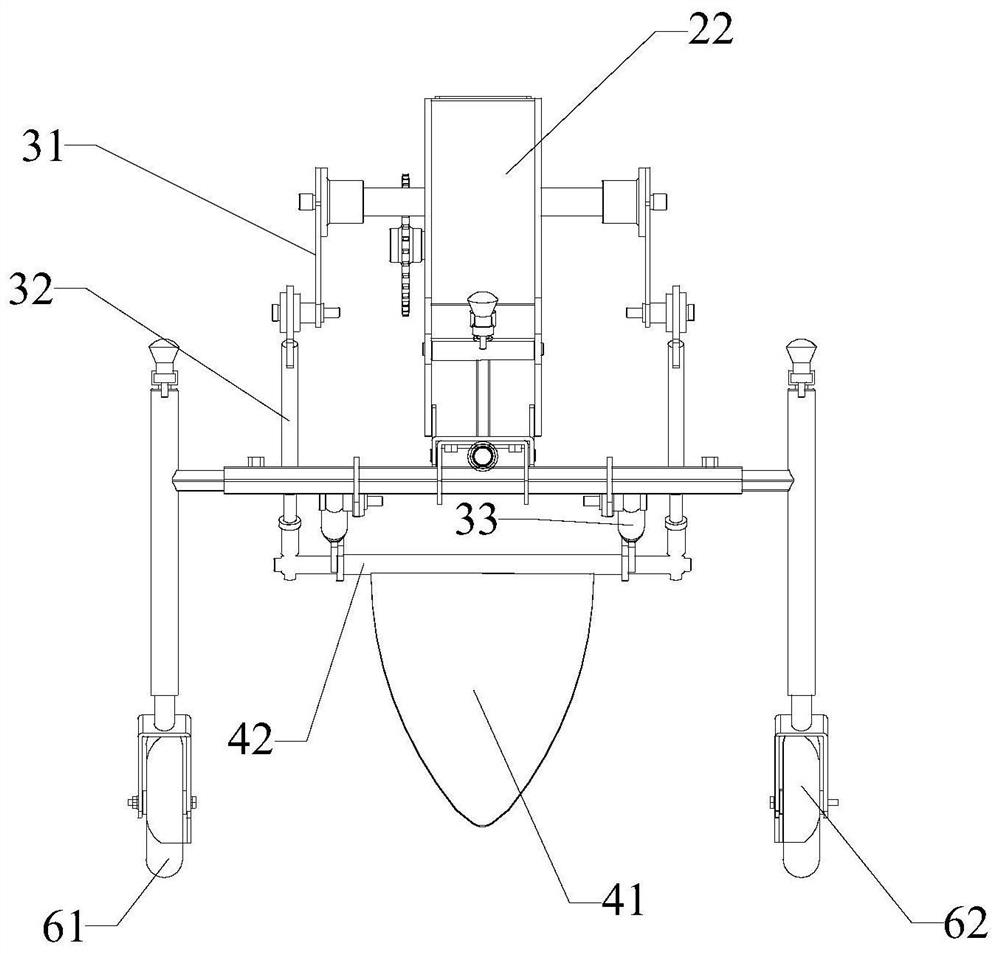 Ridge holing device