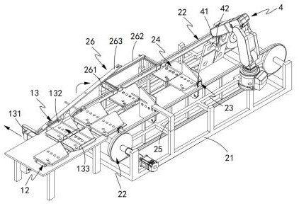 Continuous production process of hardware assembly