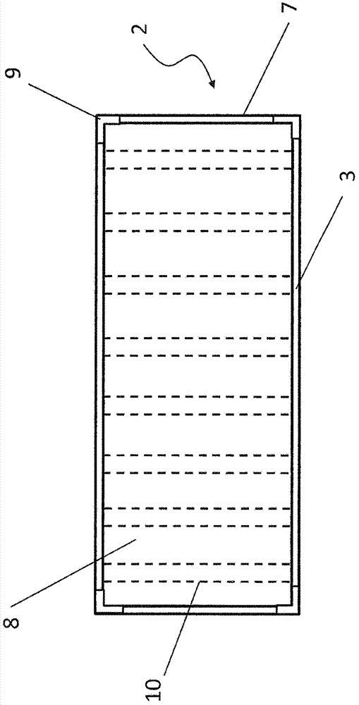 Transport container and floor thereof