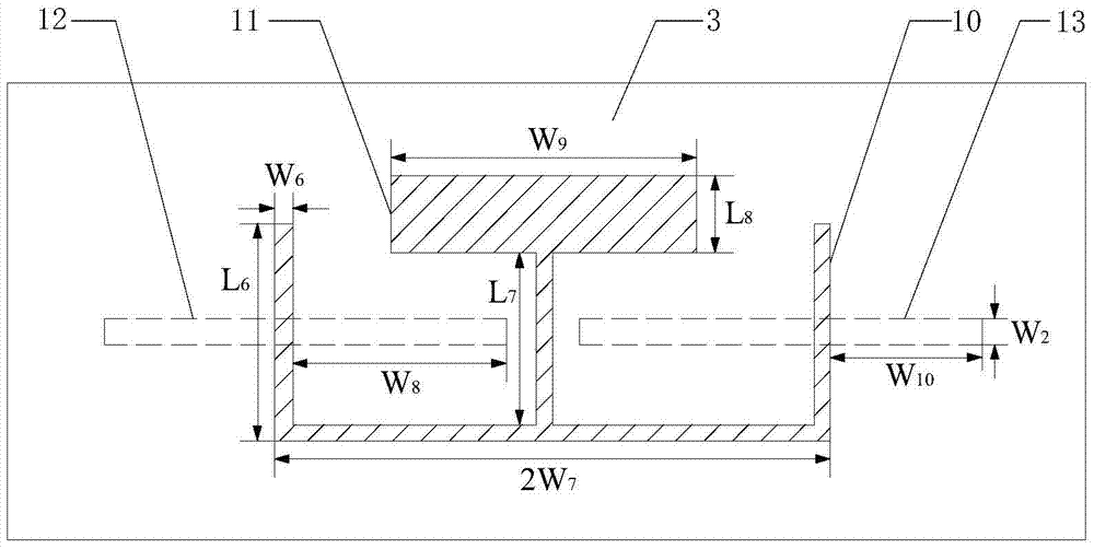 A dual-band-pass balanced filter with double-layer structure