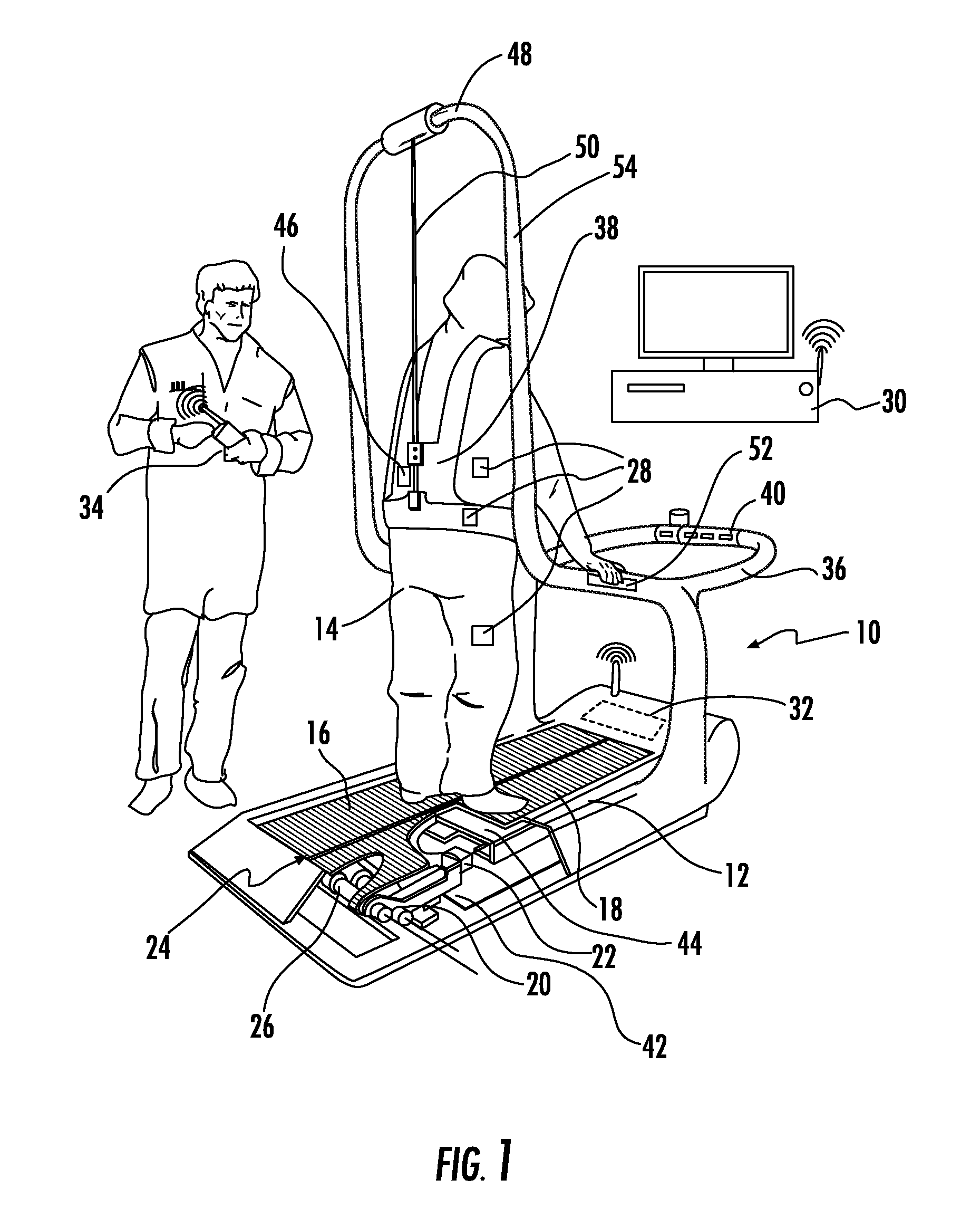 Training system and method using a dynamic perturbation platform