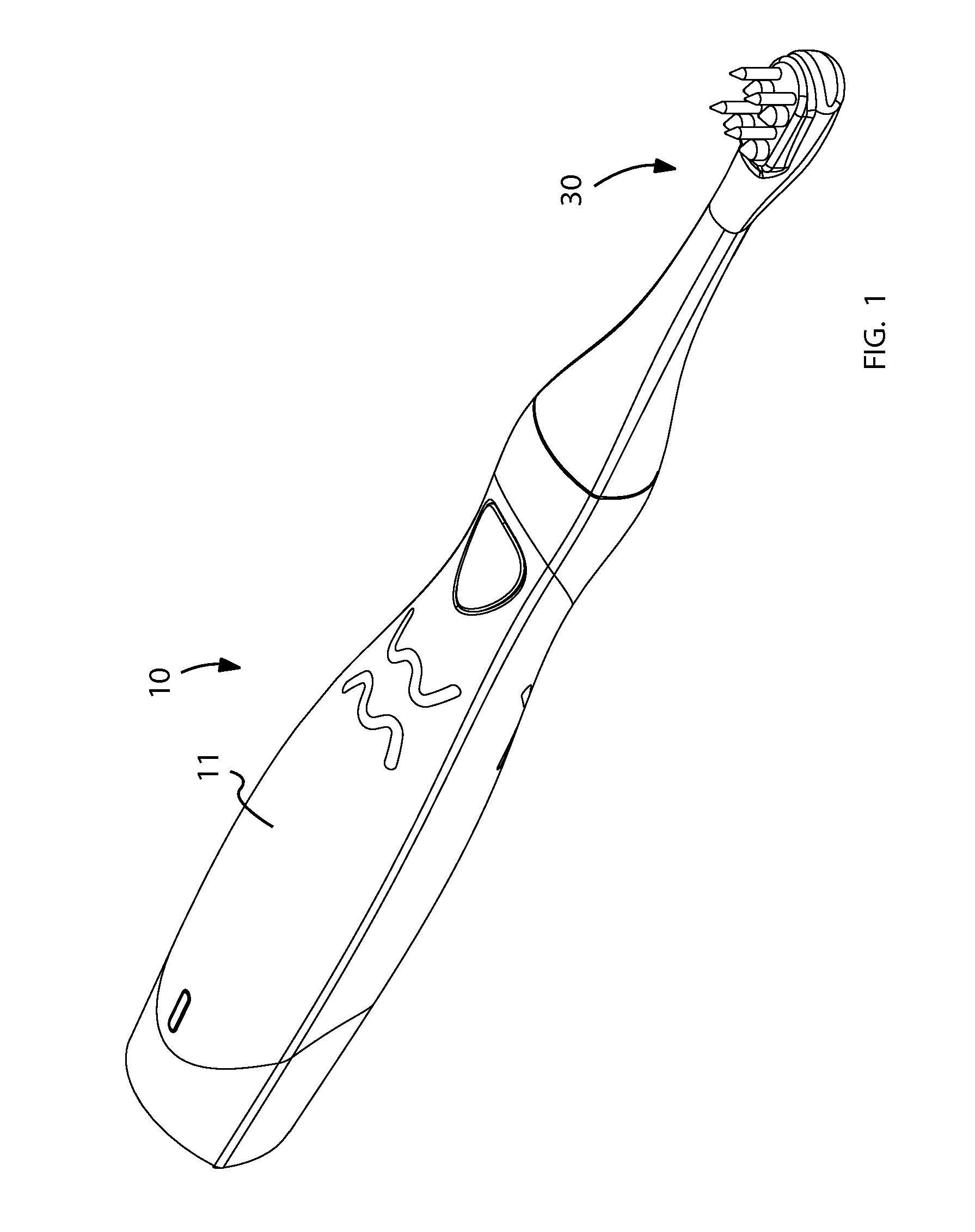 Interchangeable tooth brush system and associated method for promoting oral health