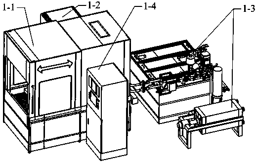 Large-size multi-axis-linkage electrolytic machine tool
