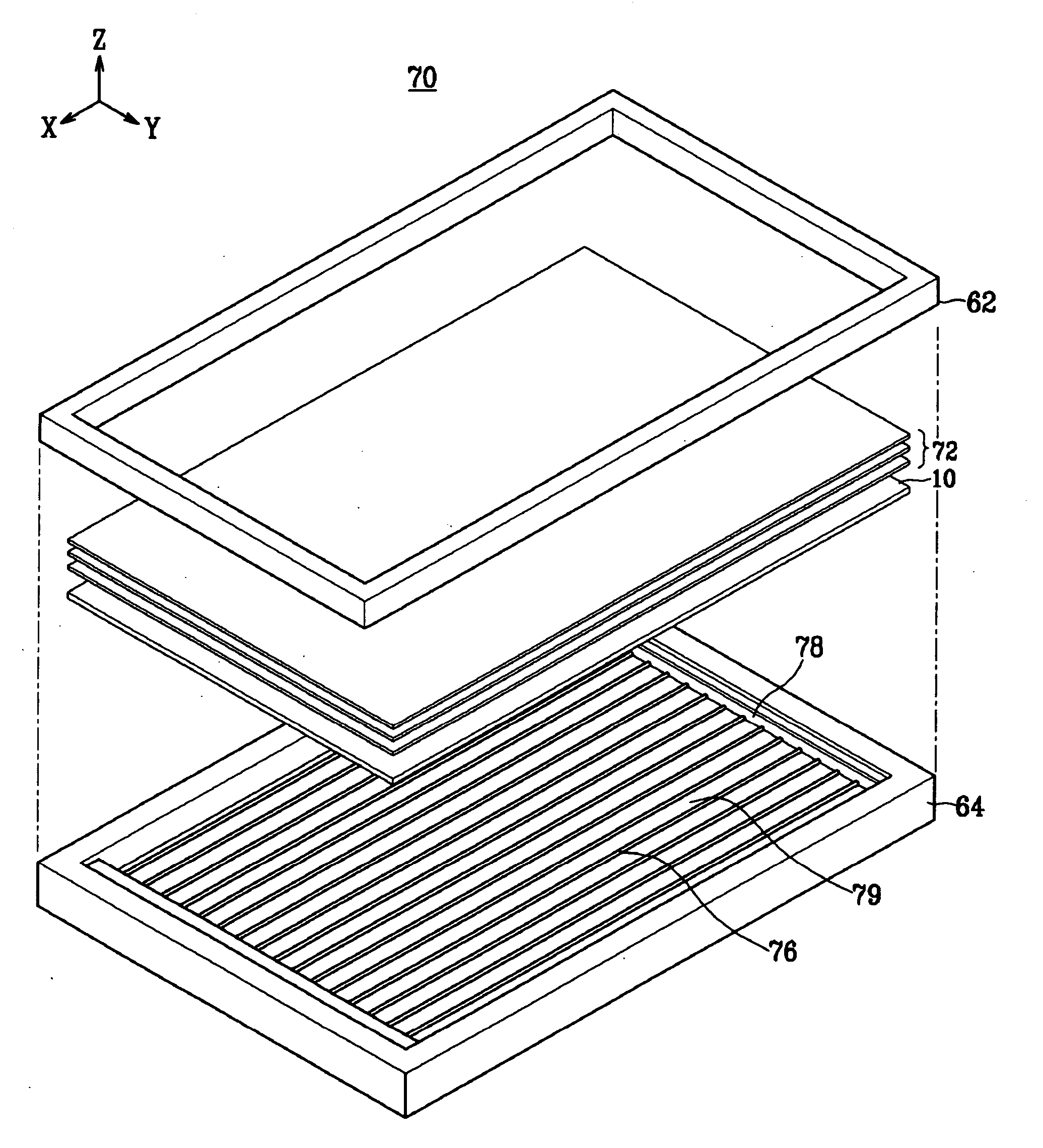 Diffusing plate with improved brightness, and backlight assembly and display device including the same