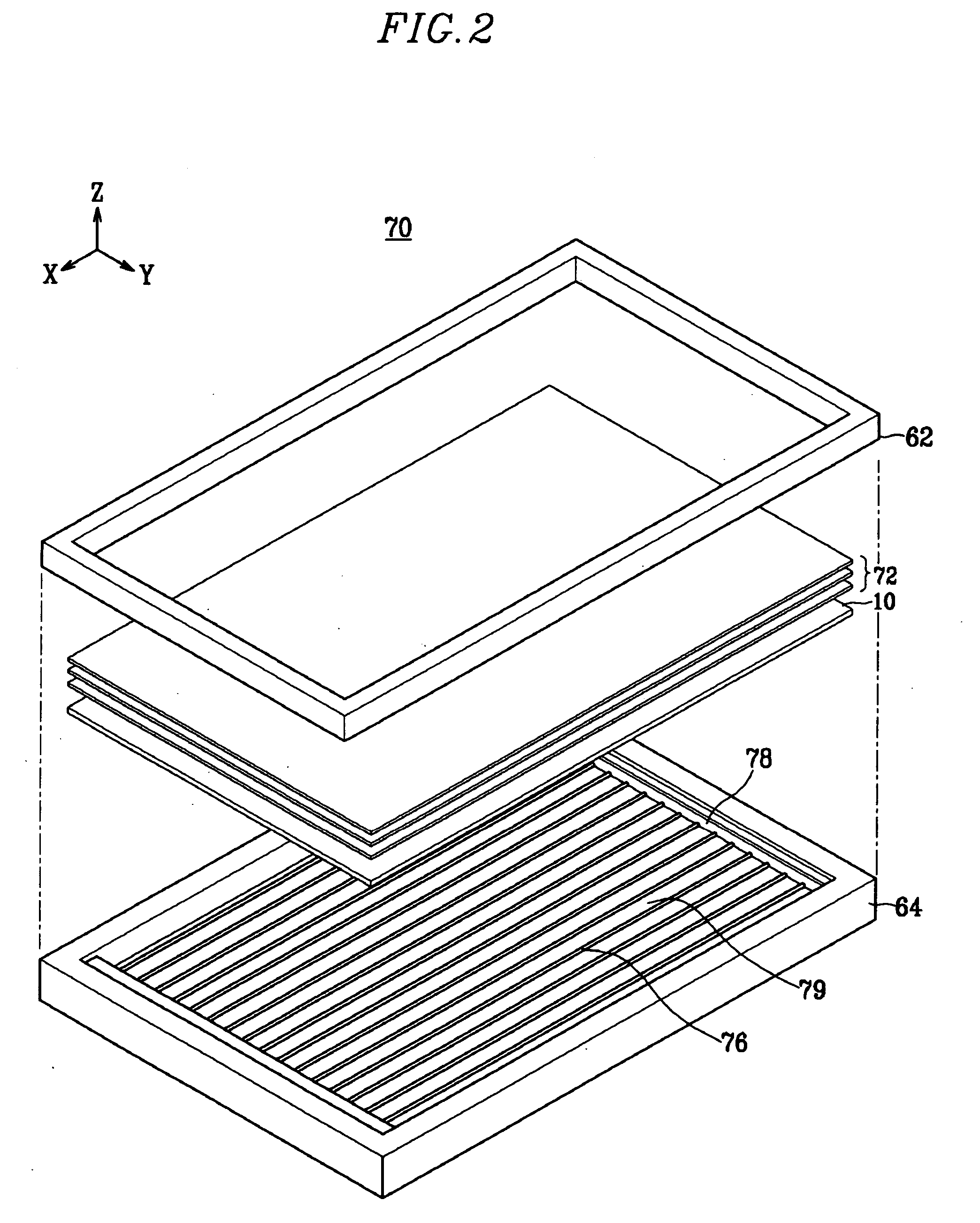 Diffusing plate with improved brightness, and backlight assembly and display device including the same