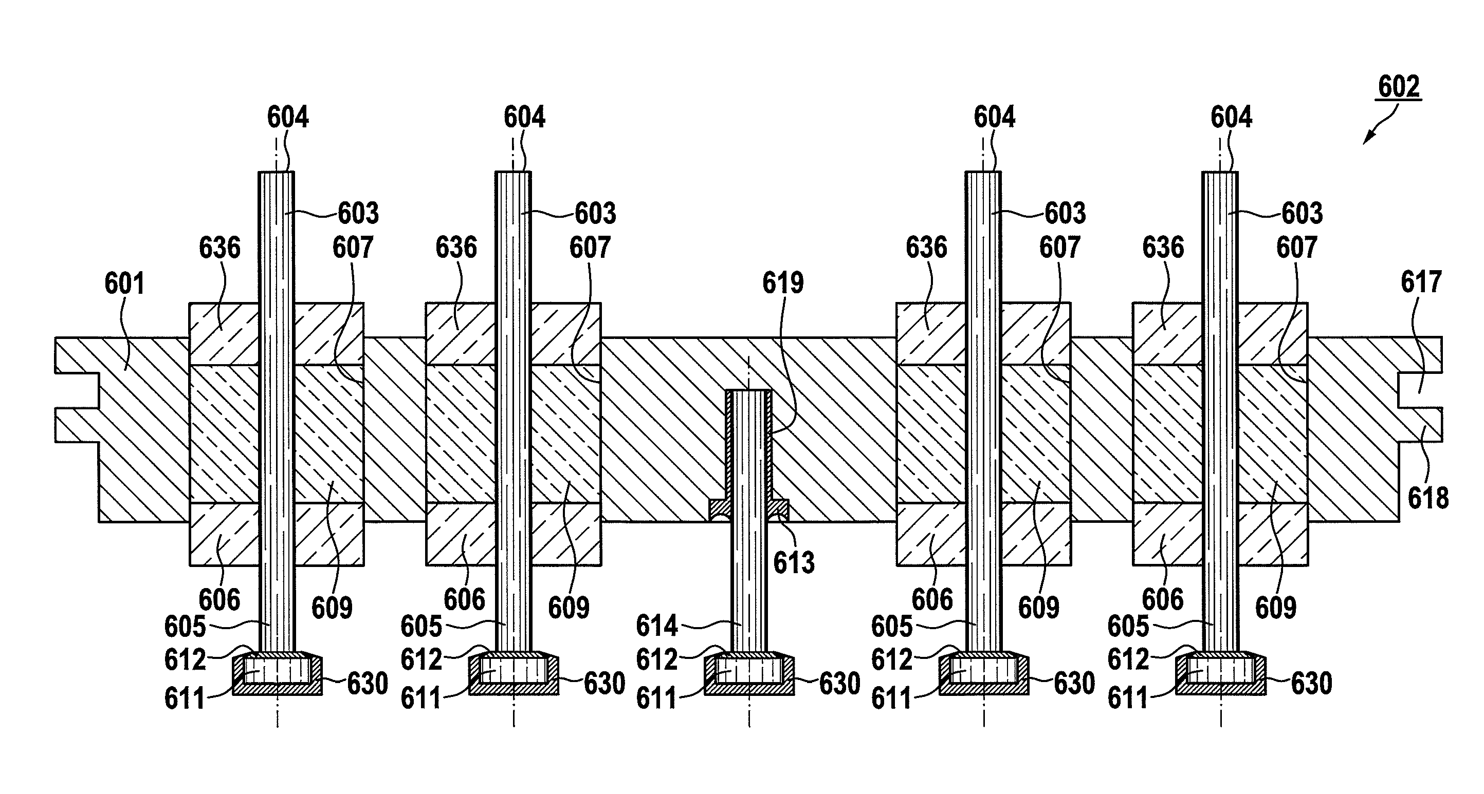 Electrical feedthrough, in particular for medical implants