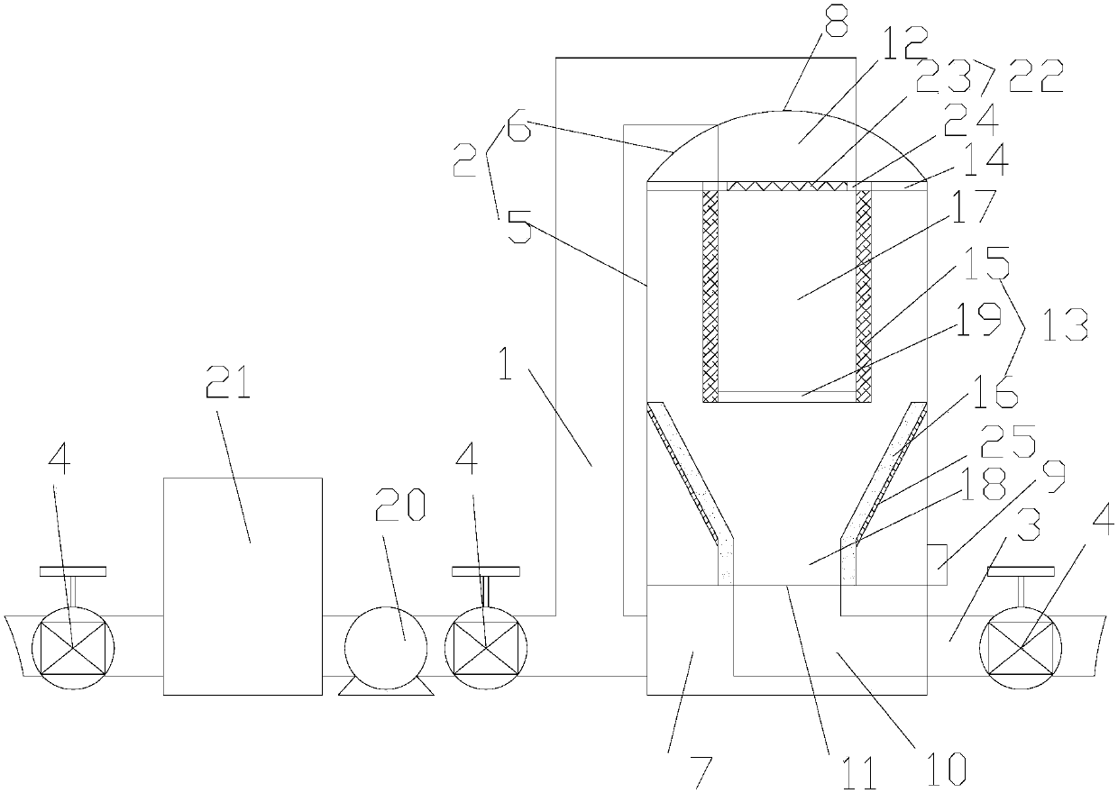 Rapid refueling and purifying equipment for petroleum drilling and fracturing