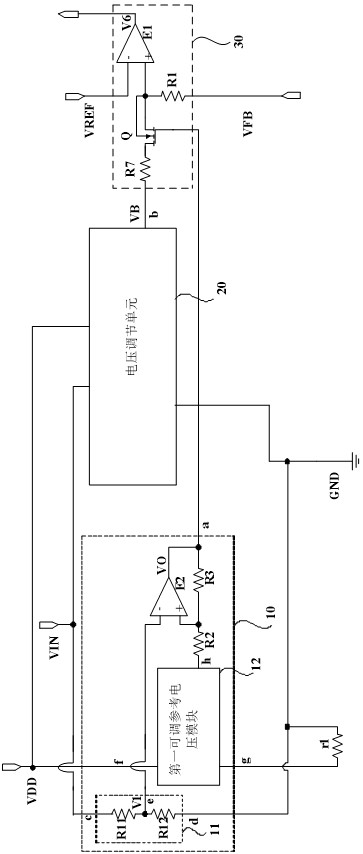 Output power control circuit and control chip and power supply system