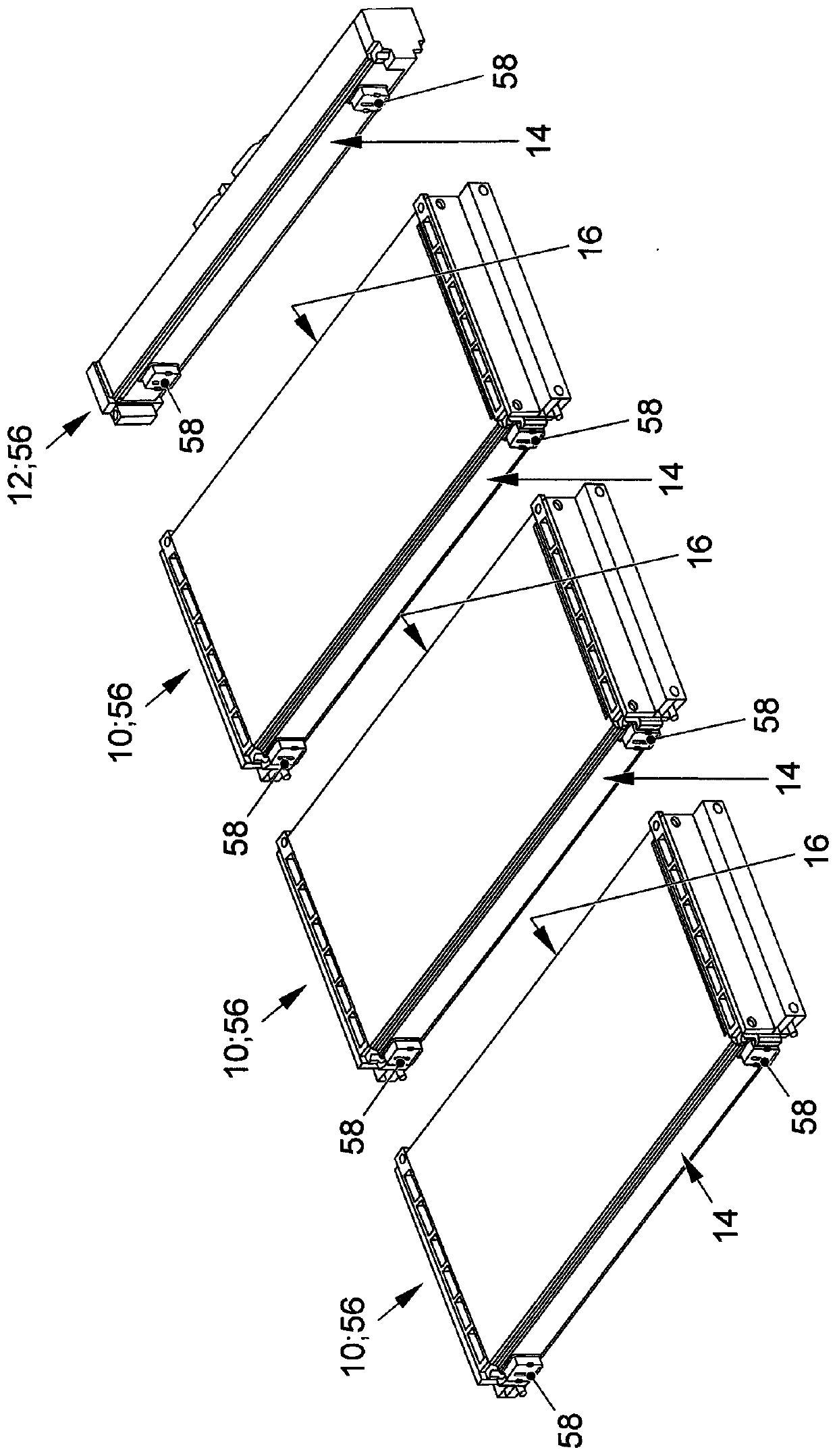 Connecting element, assembly comprising such connecting element, and method for producing connection