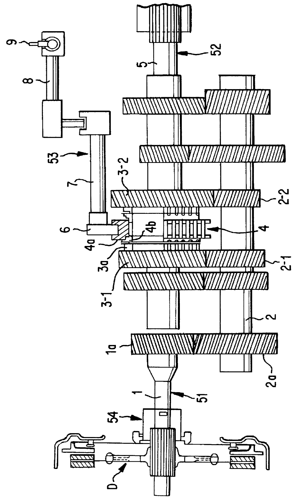 Shifting device for synchromesh-type transmission