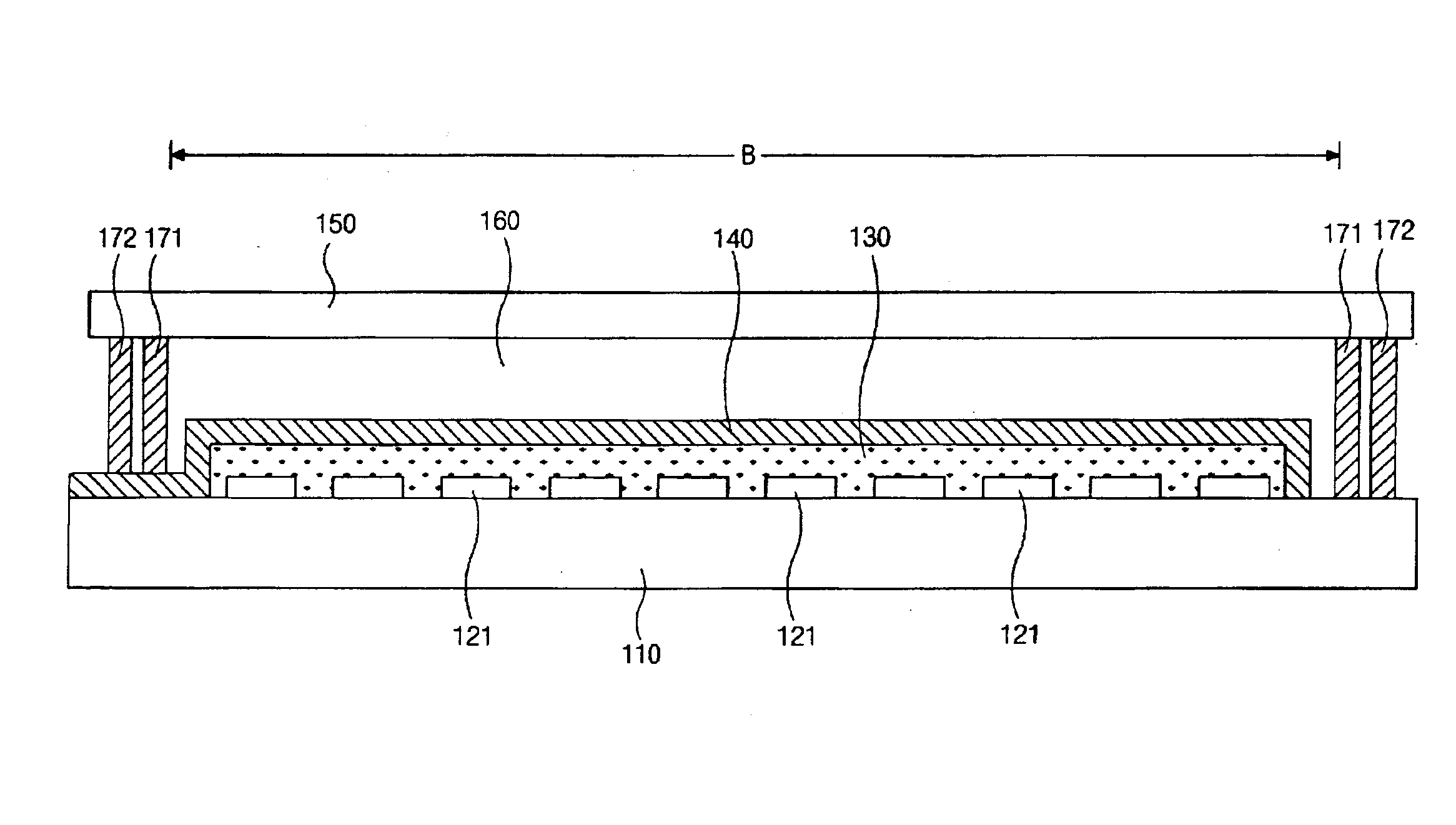 Organic electroluminescence display device having sealing structure and method of fabricating the same