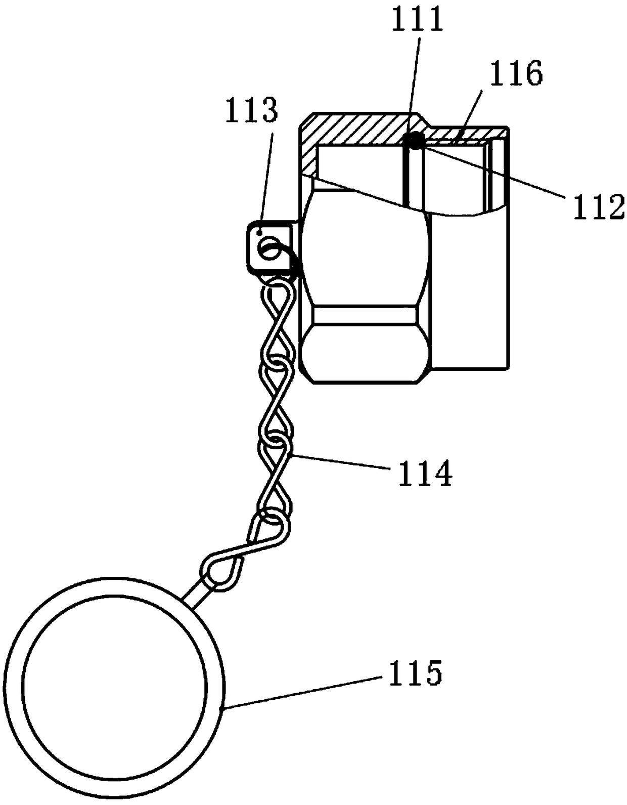 A fast push-pull locking explosion-proof usb circular connector