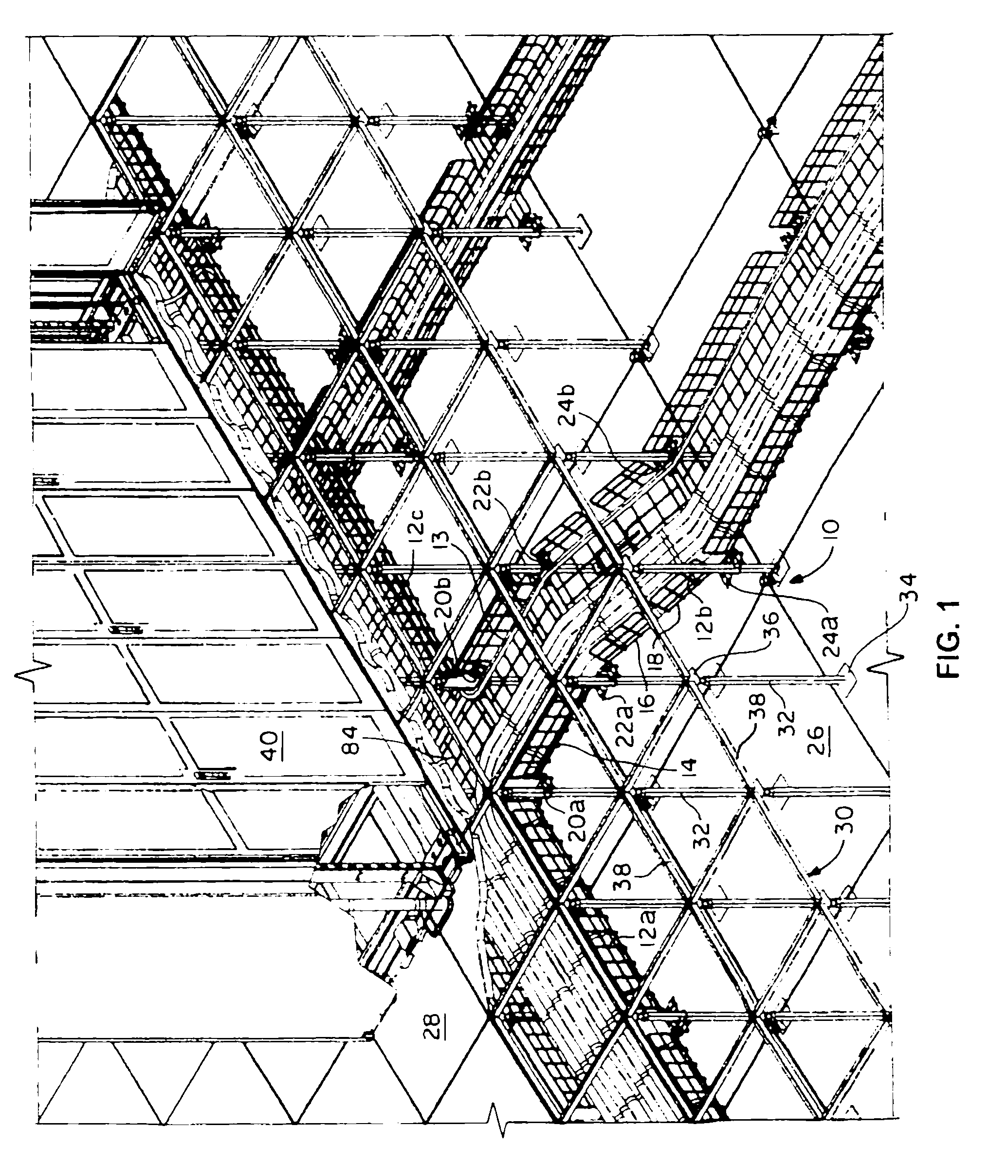 Wire basket pathway system