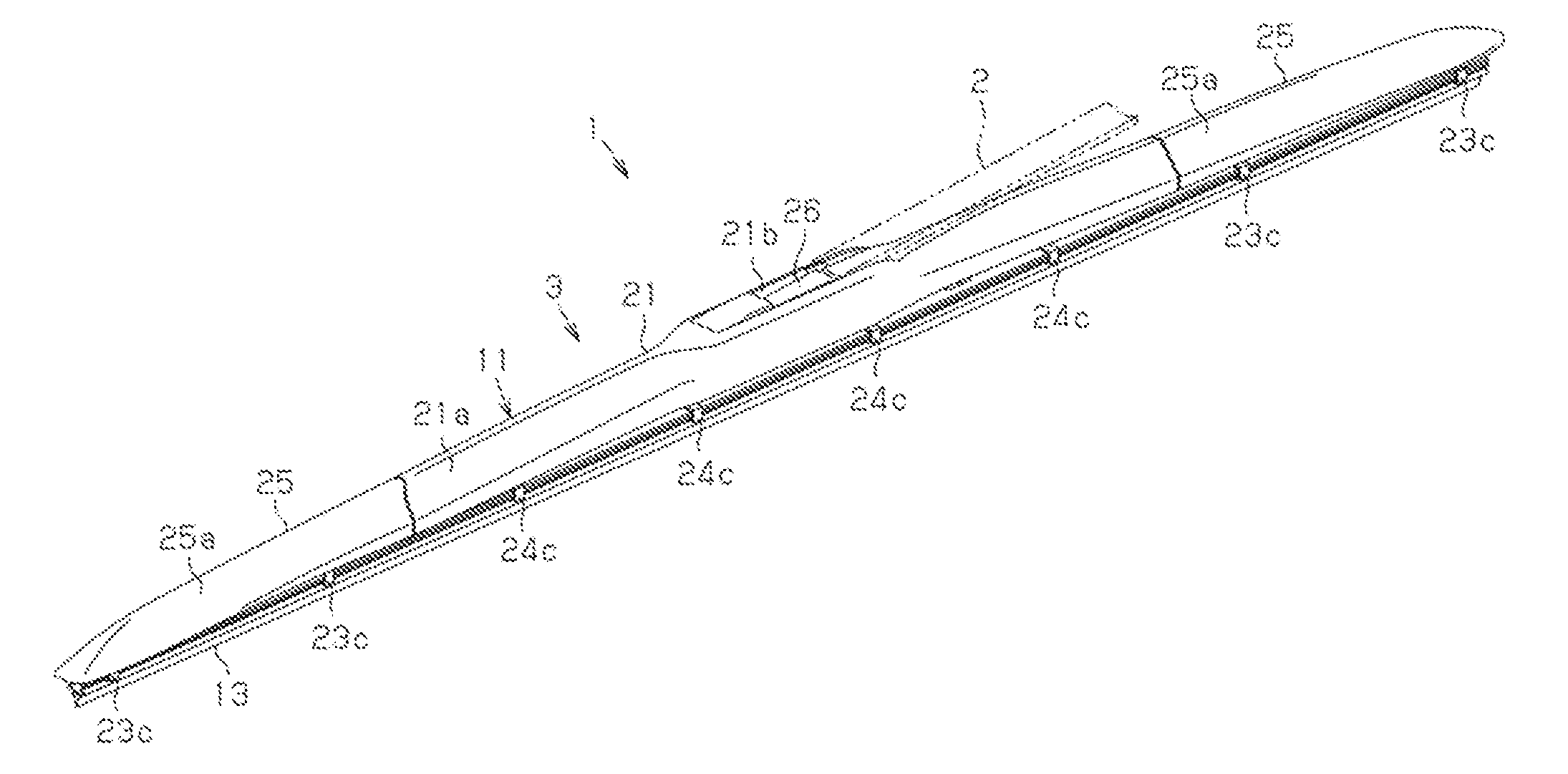 Wiper lever assembly and wiper blade