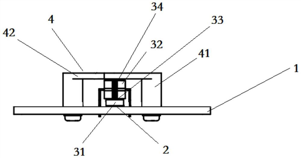 Compression heat dissipation device