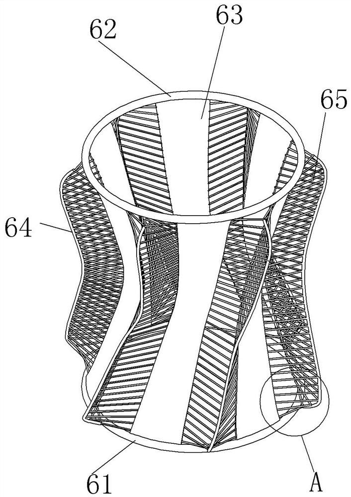 Efficient recovery device for waste residues generated in production of polyaluminum chloride