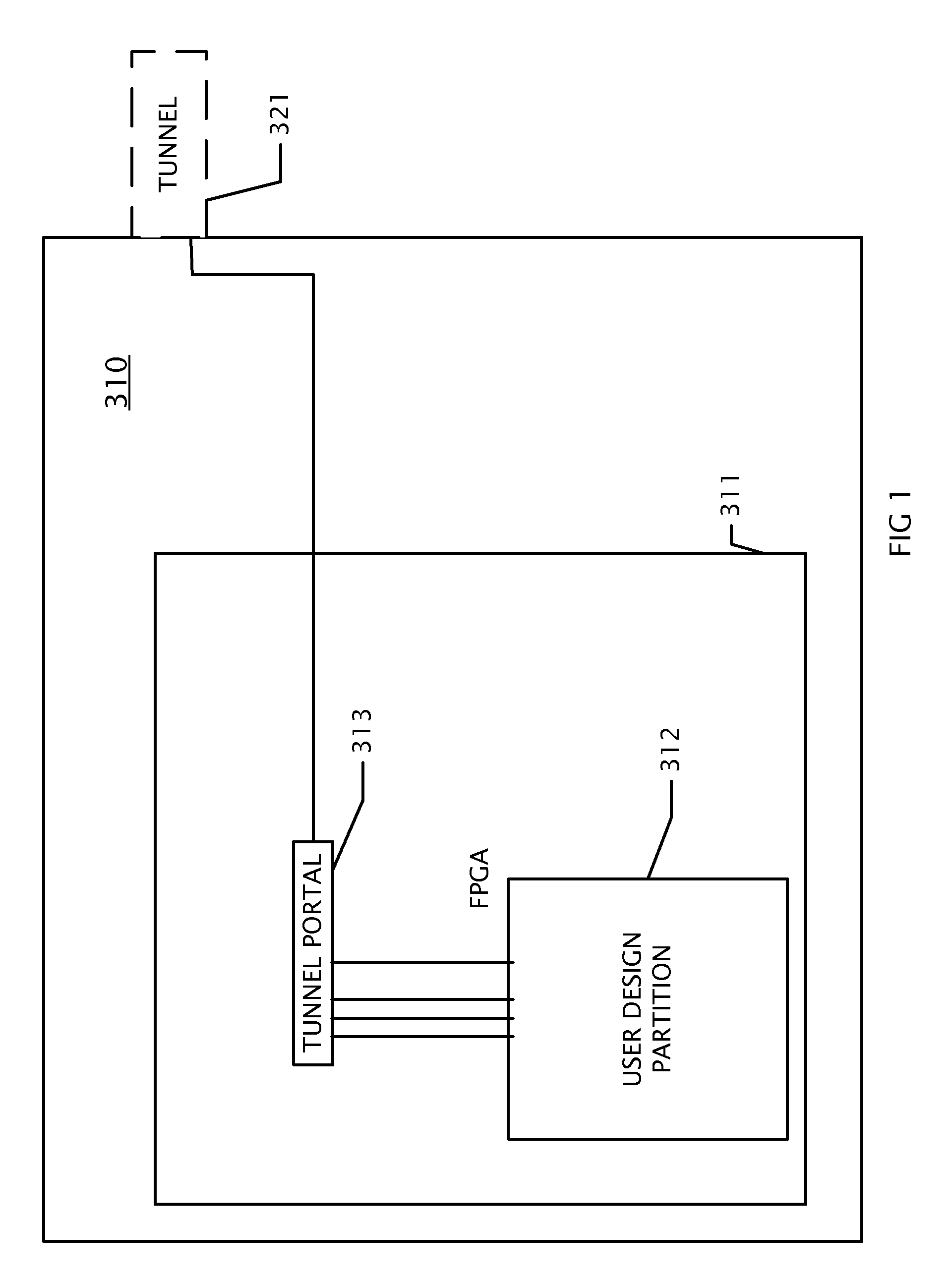 Logic verification module apparatus to serve as a hyper prototype for debugging an electronic design that exceeds the capacity of a single FPGA