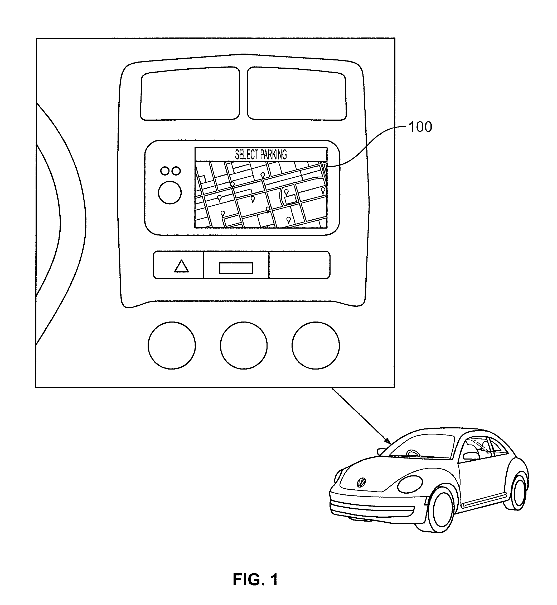 Driver behaviour based parking availability prediction system and method