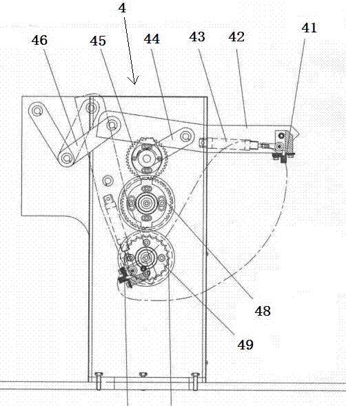 A mechanical cooking device that simulates the cooking method of fierce fire and stir-frying