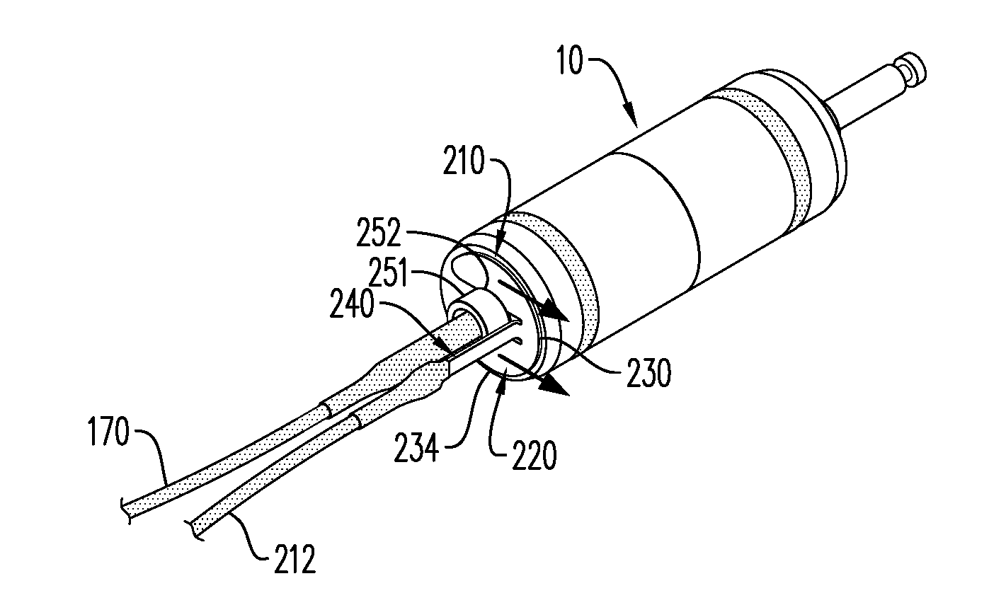 Bulkhead assembly having a pivotable electric contact component and integrated ground apparatus