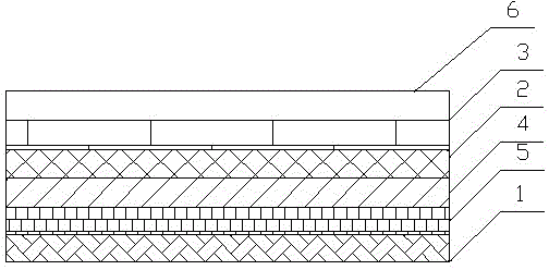 Artificial leather with water resistance, impact resistance and good heat insulation effects