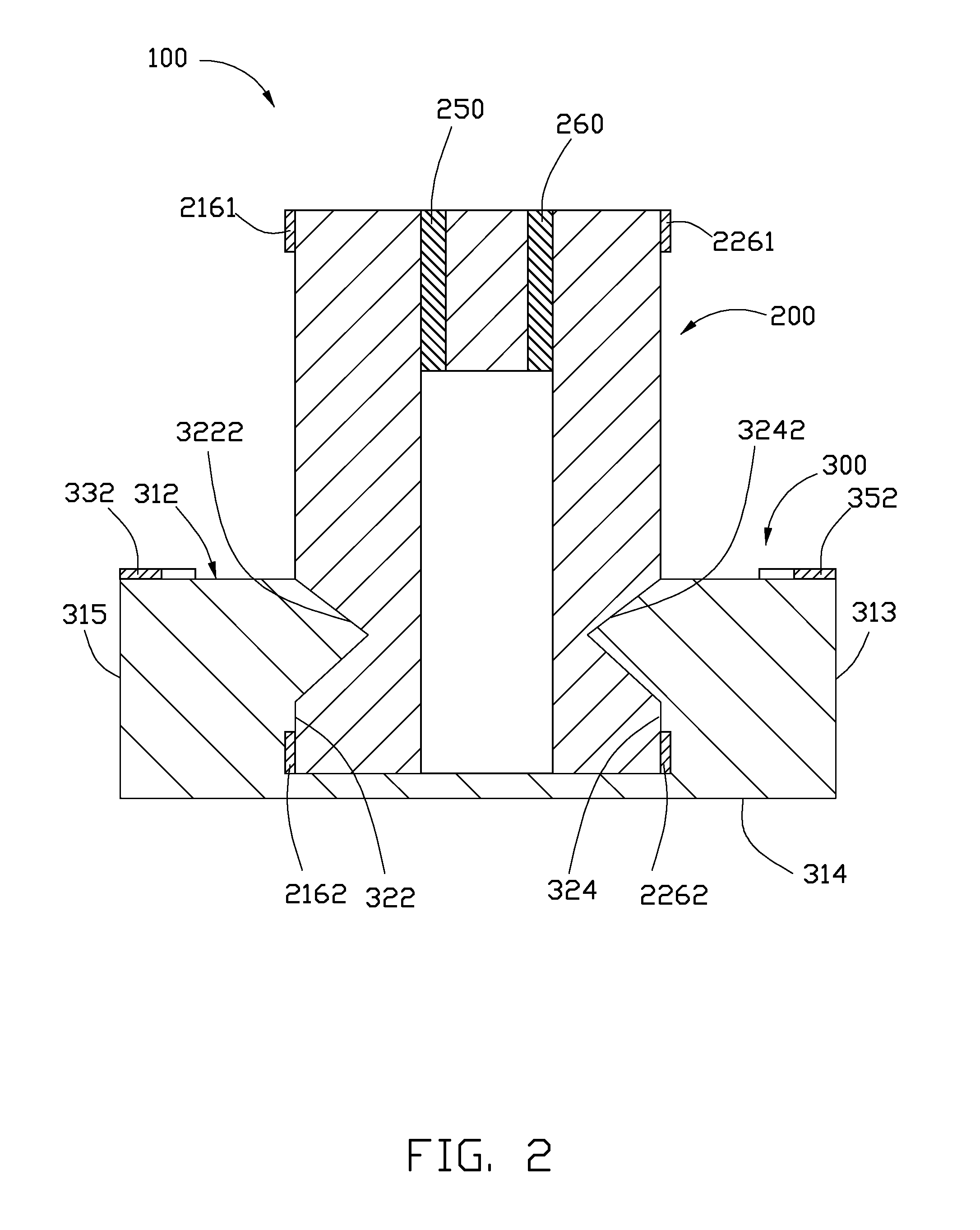 Micro electromechanical system connector and method for manufacturing same