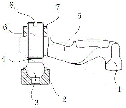 Flexible multidirectional reaction liquid releasing connector