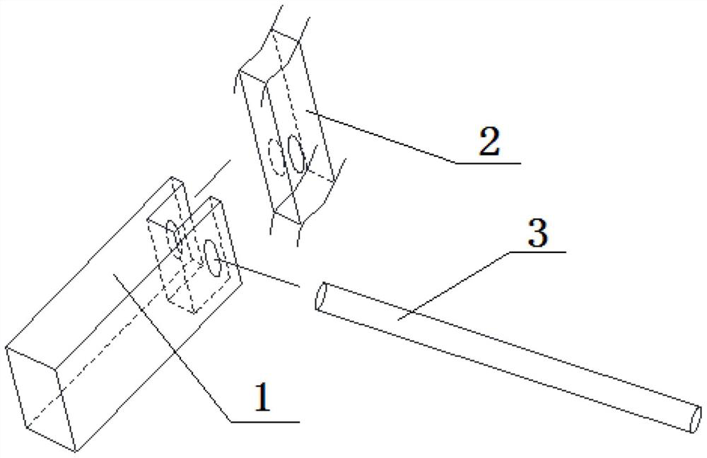 Construction method of fabricated inverted-V-shaped overhanging retaining wall