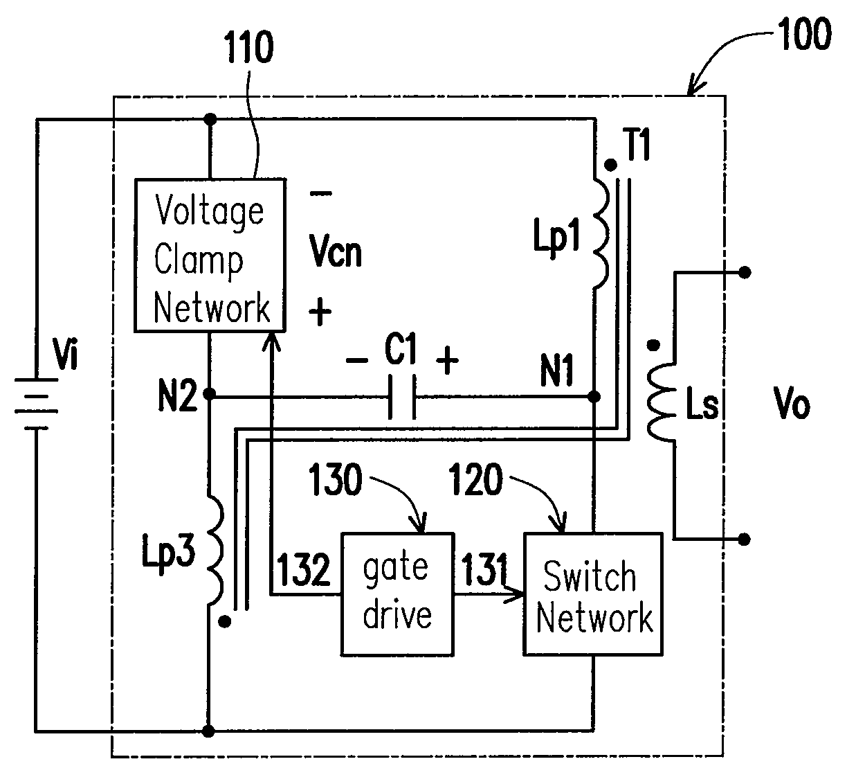 Voltage-clamp power converters
