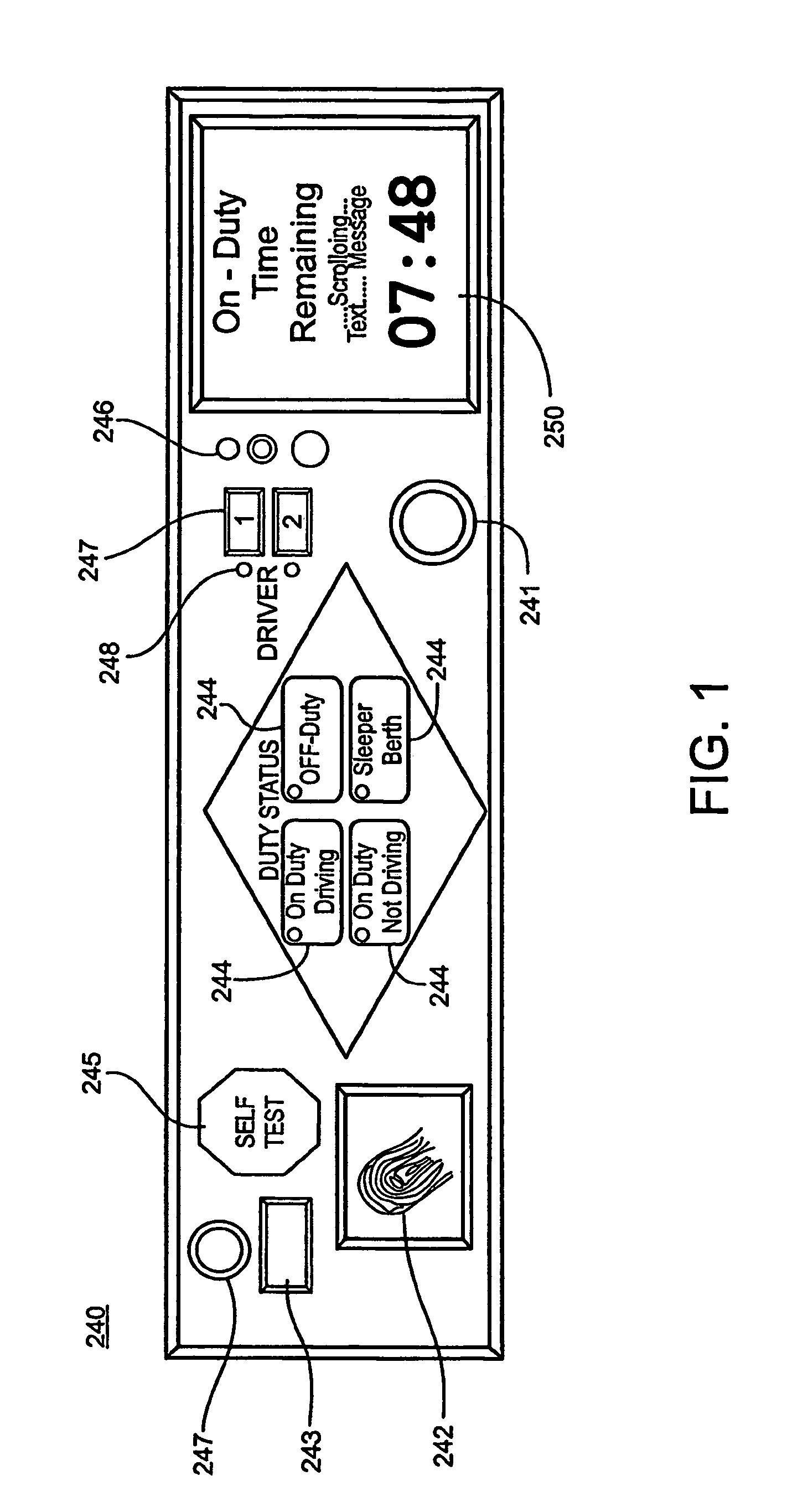 Driver activity and vehicle operation logging and reporting