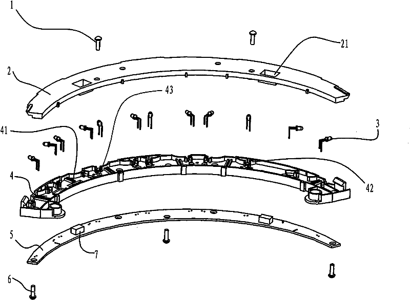 Sensor assembling seat and assembling method thereof