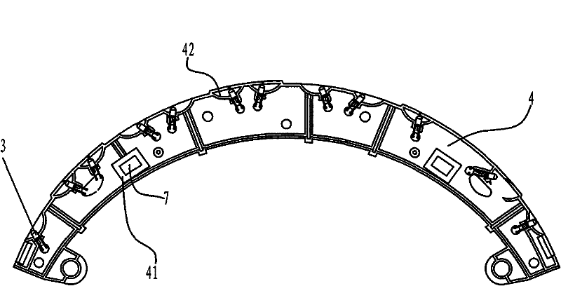 Sensor assembling seat and assembling method thereof