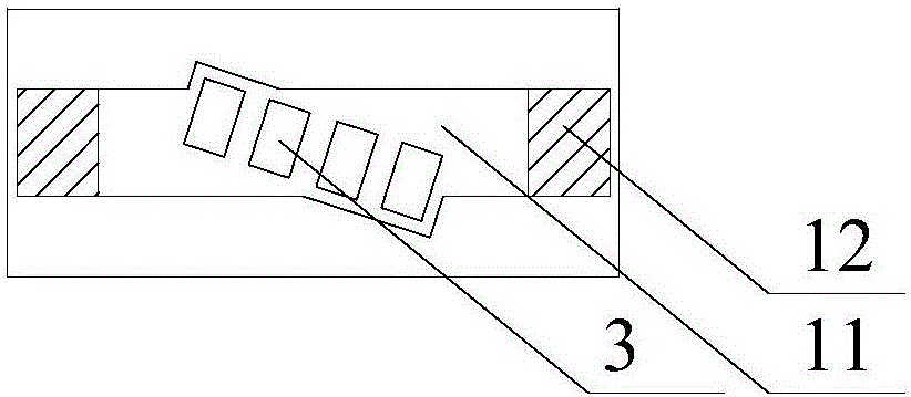 Double-layer bridge structure capable of lowering integral height