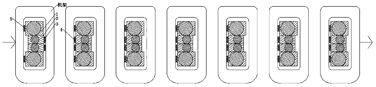 Vibration suppression device for rolling mill