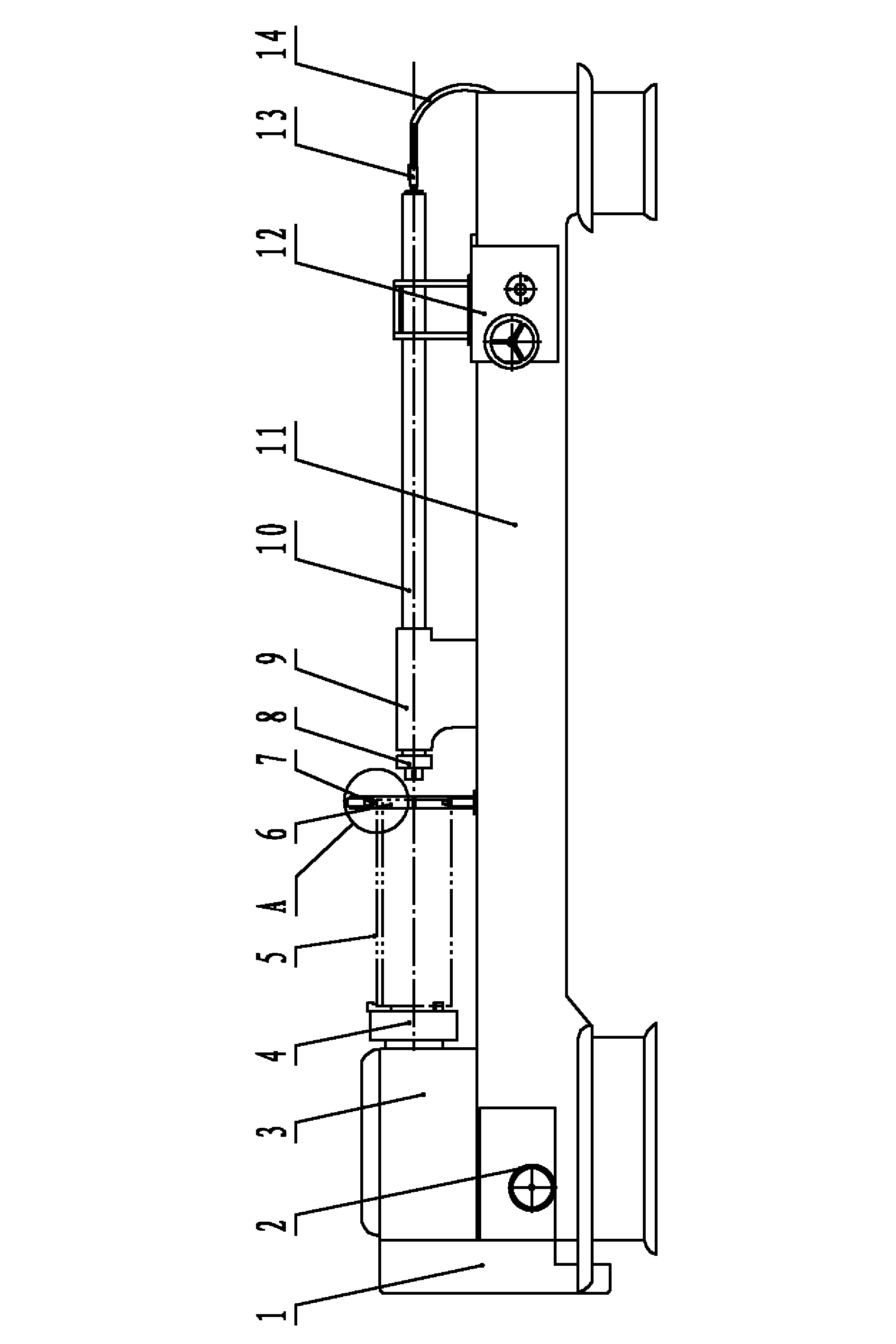 Processing method for inner hole of cylinder