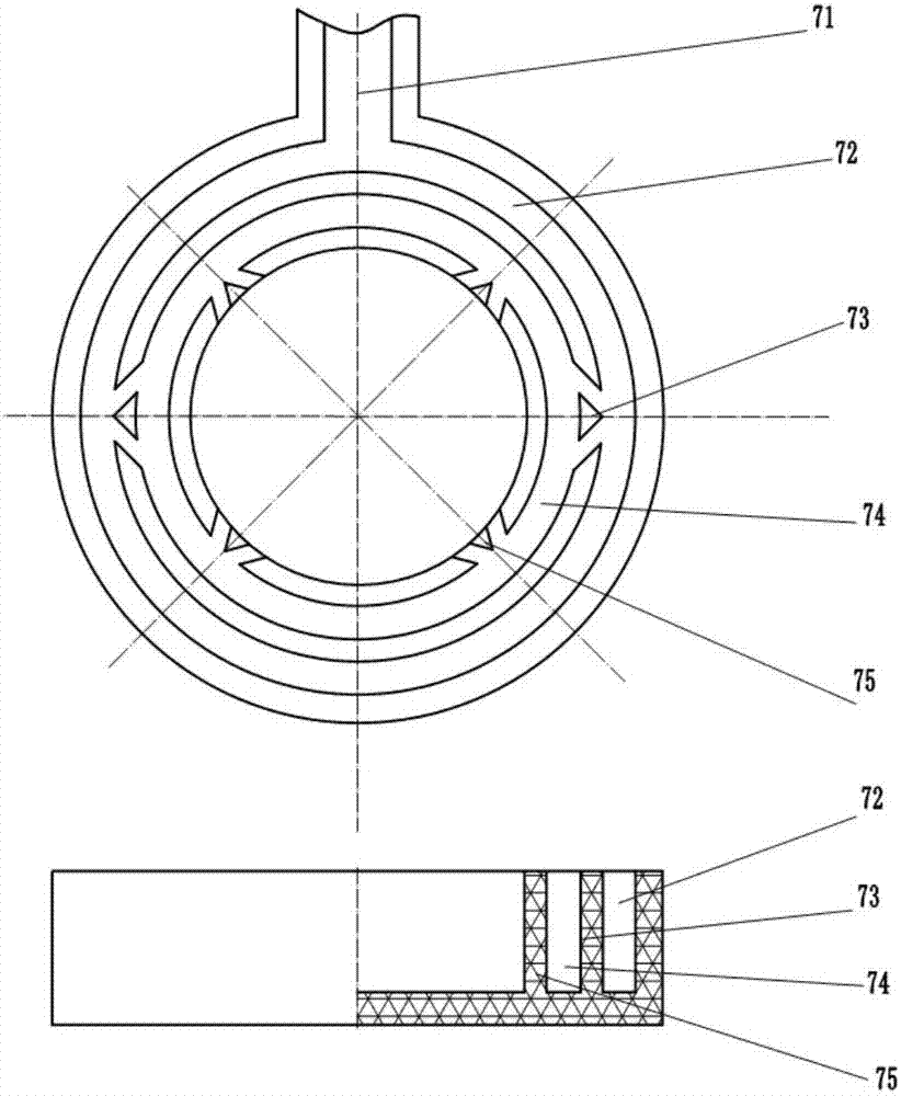 A kind of preparation device and method of aluminum alloy composite tube billet