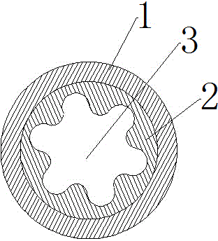 Screw drill stator made using ECTFE and modified ECTFE applied to the stator