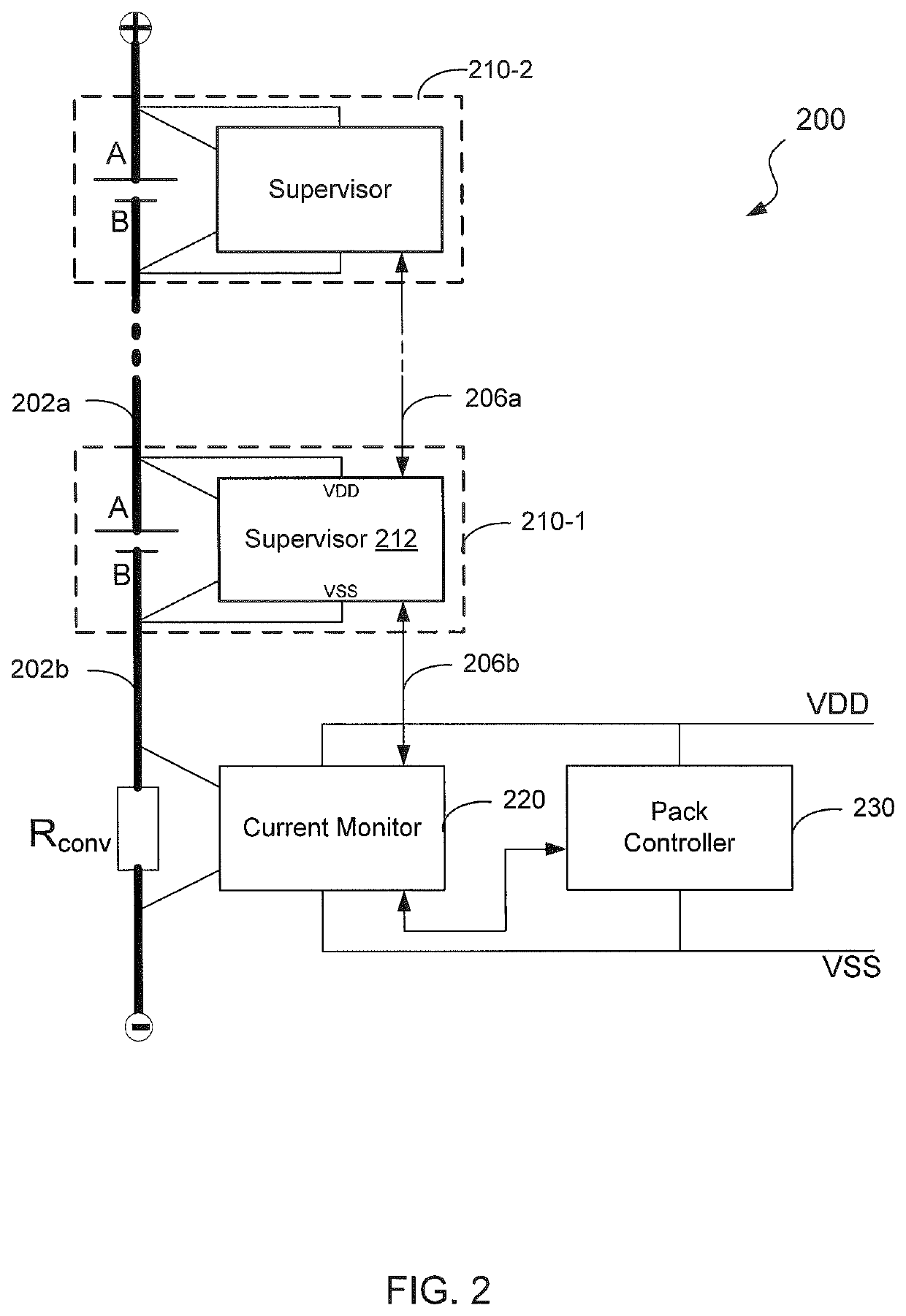 Method and apparatus for contact detection in battery packs