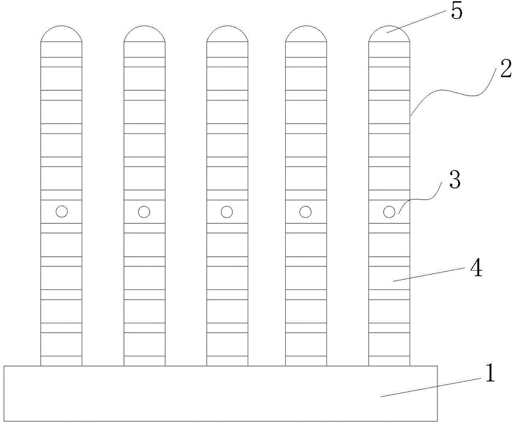 Fundamental transverse mode microcolumn laser based on polymer