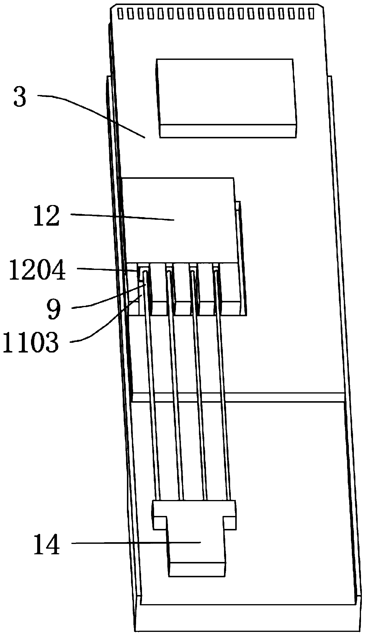 Structure of 400G optical module