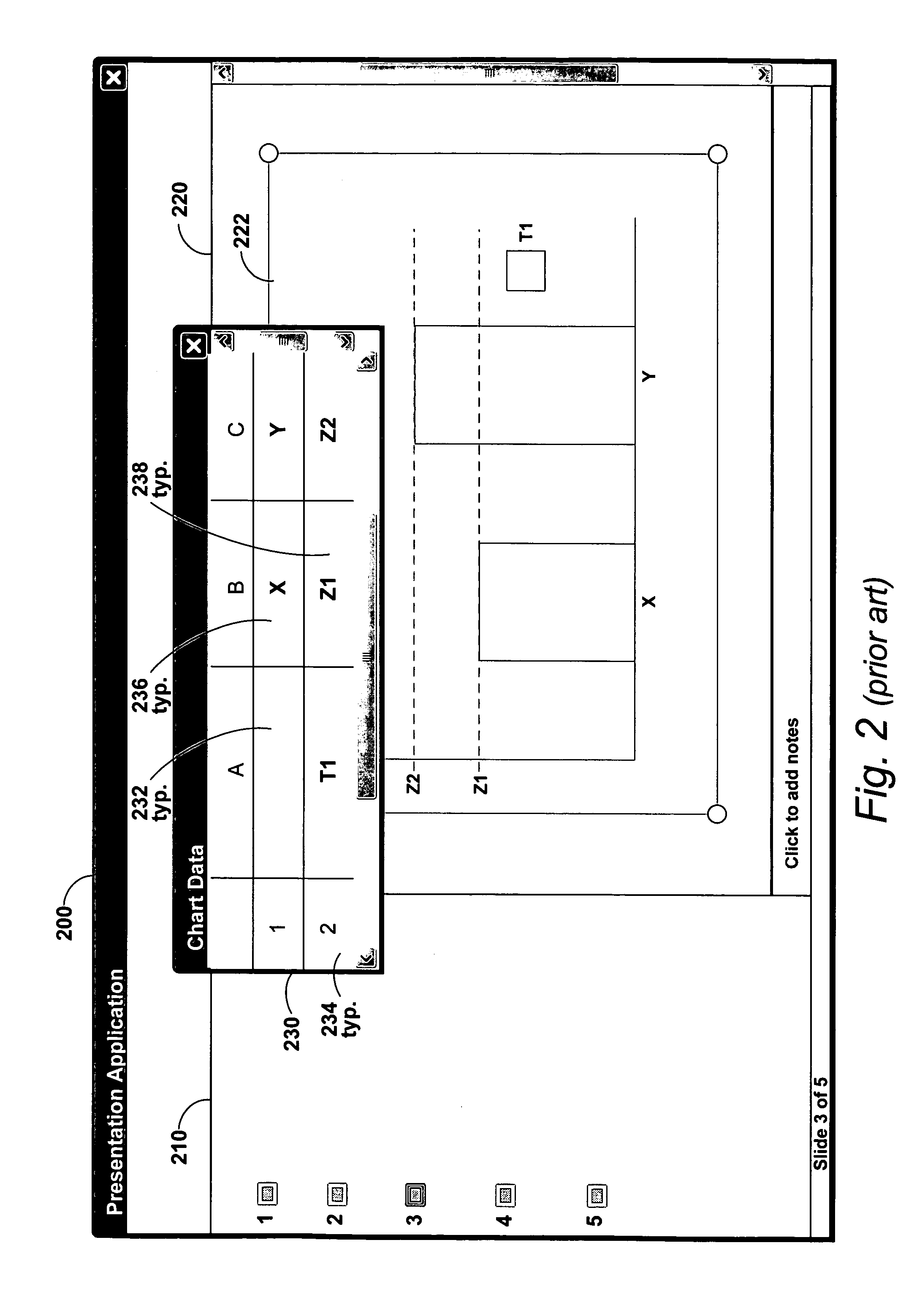 Integrating charts in documents