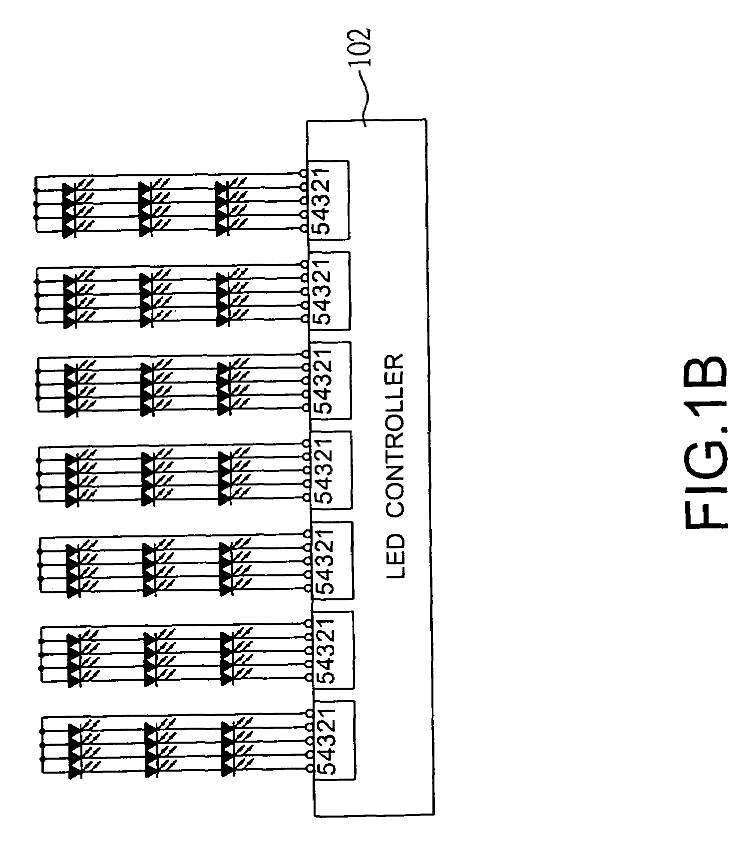 System for controlling LED devices