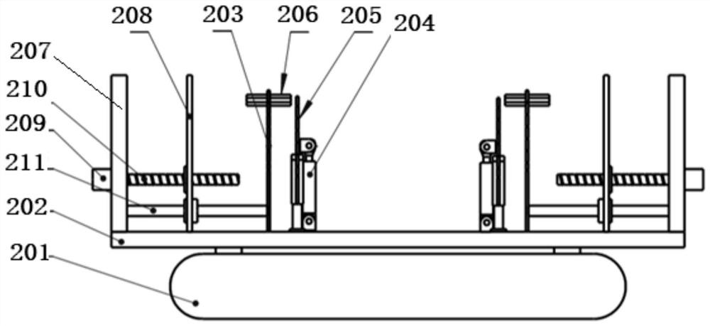 Automatic loading and unloading drill pipe device and control method for coal mine tunnel drilling rig