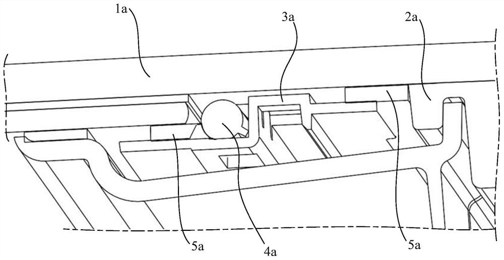 Atmosphere lamp device, vehicle skylight with atmosphere lamp device and vehicle