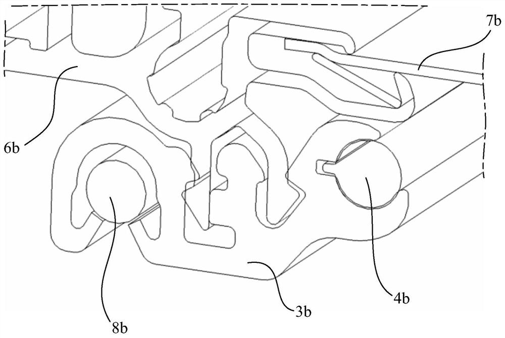 Atmosphere lamp device, vehicle skylight with atmosphere lamp device and vehicle