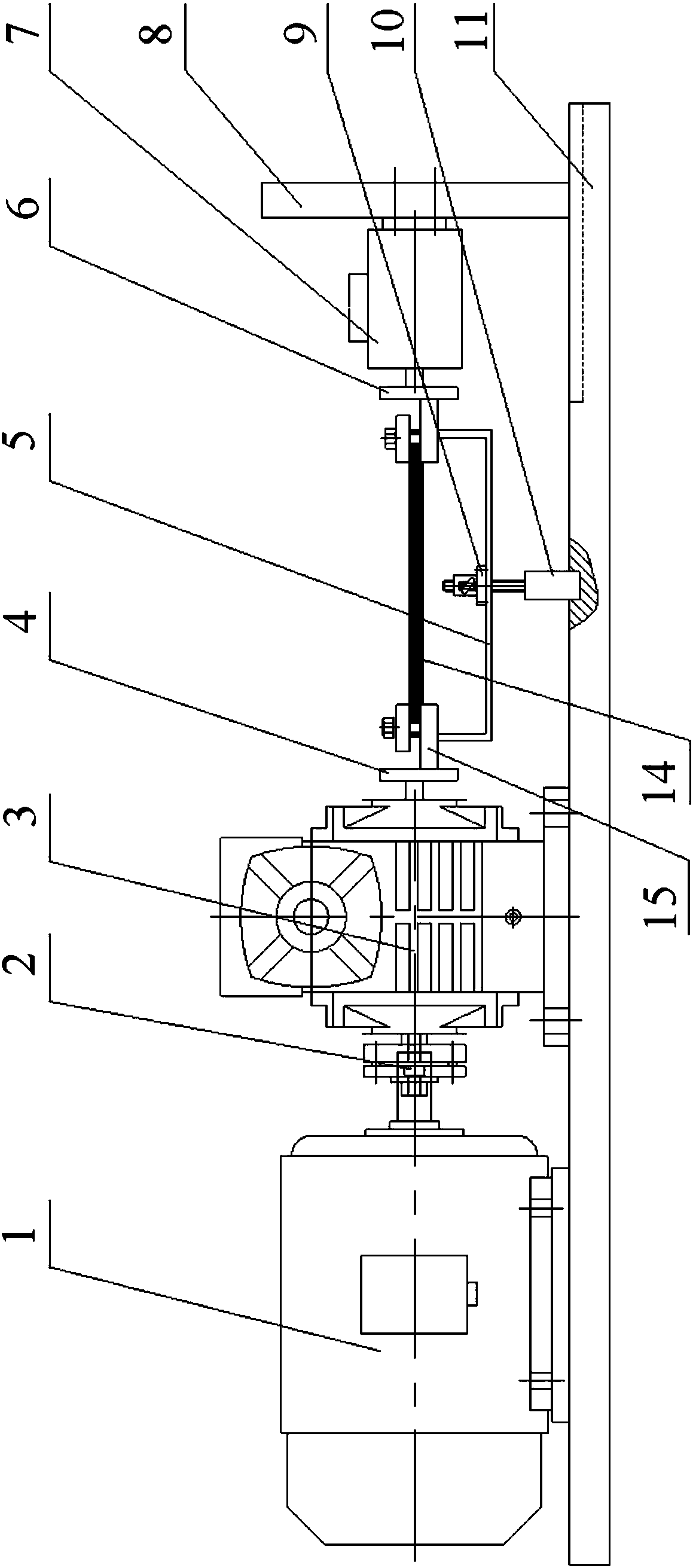 In situ torque testing device and observation device for micro-nano scale materials