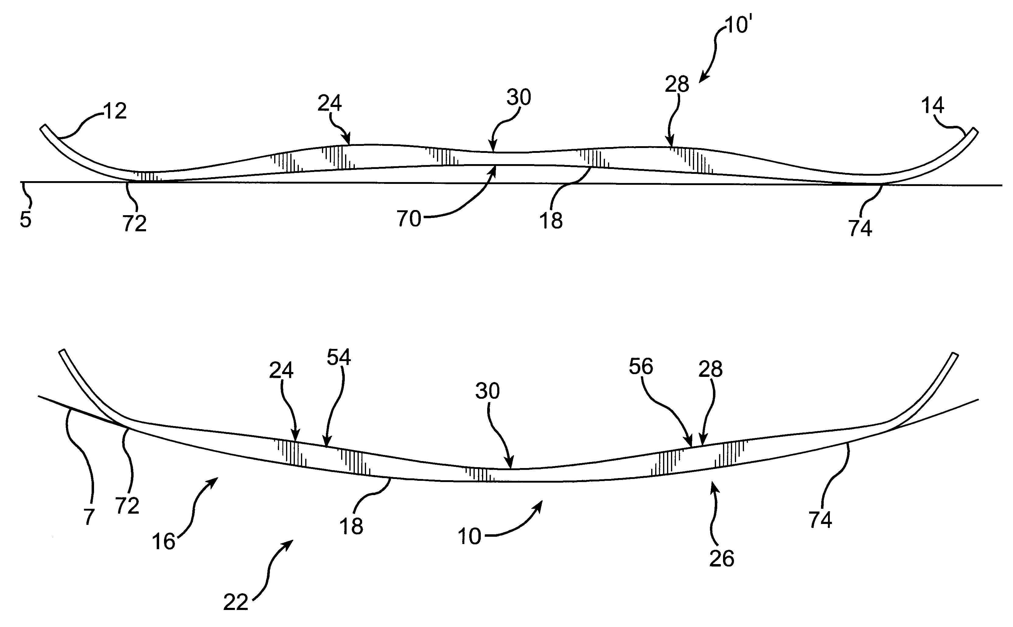 Method of making a snowboard having improved turning performance
