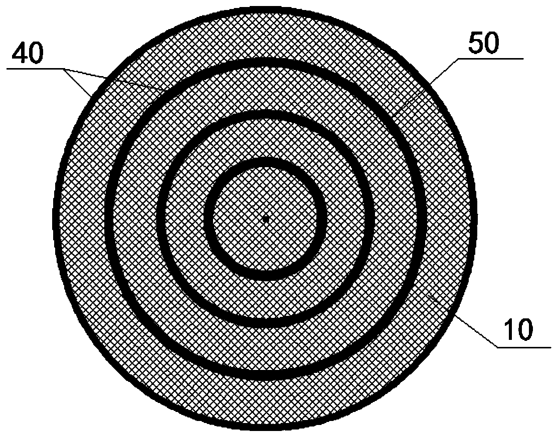 Diagnosis method of multifunctional lubricating oil abrasive particle collection film and engine wear state